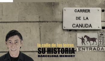 calle Canuda de Barcelona, su historia