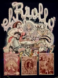 grupo de El Rrollo enmascarado