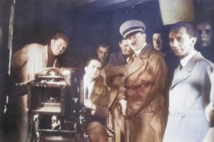 Hitler, visitó los estudios UFA en enero de 1935