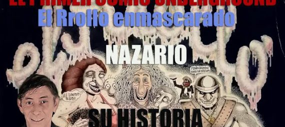 el Rrollo enmascarado, primer comix underground español
