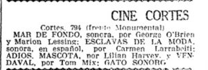 Cine Cortes 1932