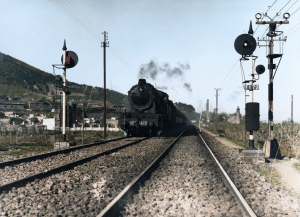 Tren Barcelona-Granollers 1854