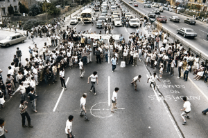 manifestación en 1983